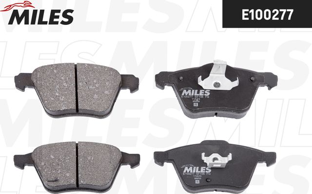 Тормозные колодки Miles (Semi-Metallic). Артикул E100277