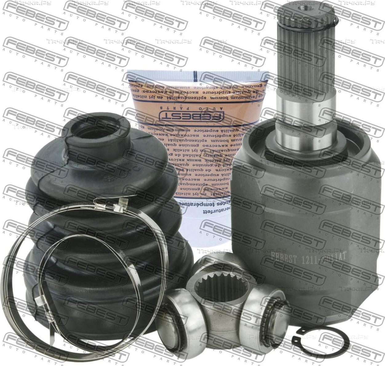 Шрус внутренний (граната) Febest передний для Hyundai Elantra V (MD) 2010-2015. Артикул 1211-SD11AT