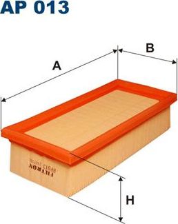 Воздушный фильтр Filtron. Артикул AP 013