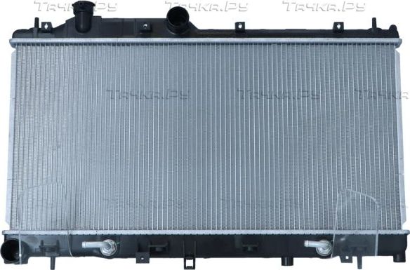 Радиатор охлаждения двигателя NRF (алюминий) для Subaru Legacy V 2009-2014. Артикул 550102