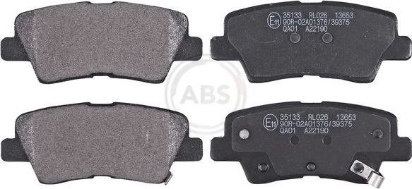 Тормозные колодки ABS. Артикул 35133