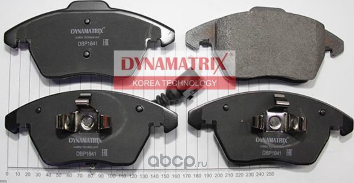 Колодки тормозные (Dynamatrix-Korea) Dynamatrix-Korea. Артикул DBP1641