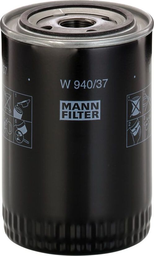 Масляный фильтр Mann-Filter. Артикул W 940/37