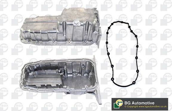 Масляный поддон картера двигателя BGA для Opel Vectra B 1995-2003. Артикул SP9507