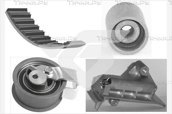 Ремень ГРМ с роликами (комплект) Hutchinson для Volkswagen Polo III 1999-2001. Артикул KH 263