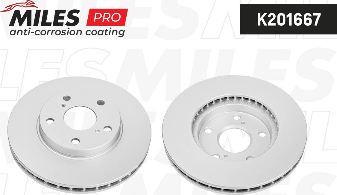 Тормозной диск Miles. Артикул K201667
