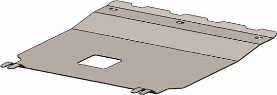 Защита алюминиевая Alfeco для картера и КПП Hyundai Bayon 2021-2026. Артикул ALF.10.12al