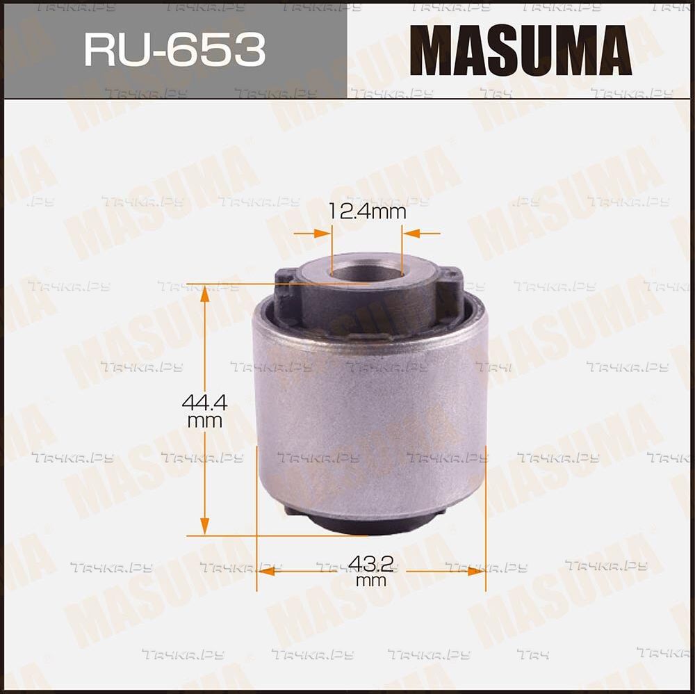 Сайлентблок заднего рычага подвески Masuma. Артикул RU-653