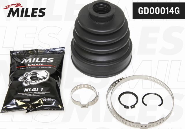 Пыльник ШРУСа внутренний Miles передний для Nissan Qashqai I 2007-2013. Артикул GD00014G