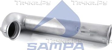 Глушитель (труба соединительная) Sampa задний для DAF CF 85 2001-2013. Артикул 050.486