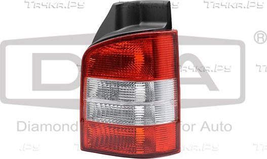 Фонарь задний DPA правый для Volkswagen Transporter T5 2003-2015. Артикул 89450755102