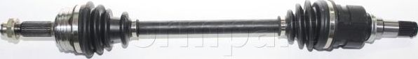 Полуось (привод в сборе, приводной вал) Formpart передняя левая для Citroen C1 I 2005-2014. Артикул 13380005/S