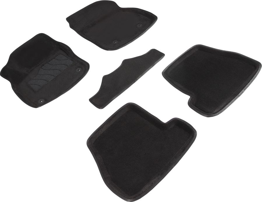 Коврики Seintex 3D ворсовые для салона Ford Focus III рестайлинг АКПП 2015-2026. Артикул 89097