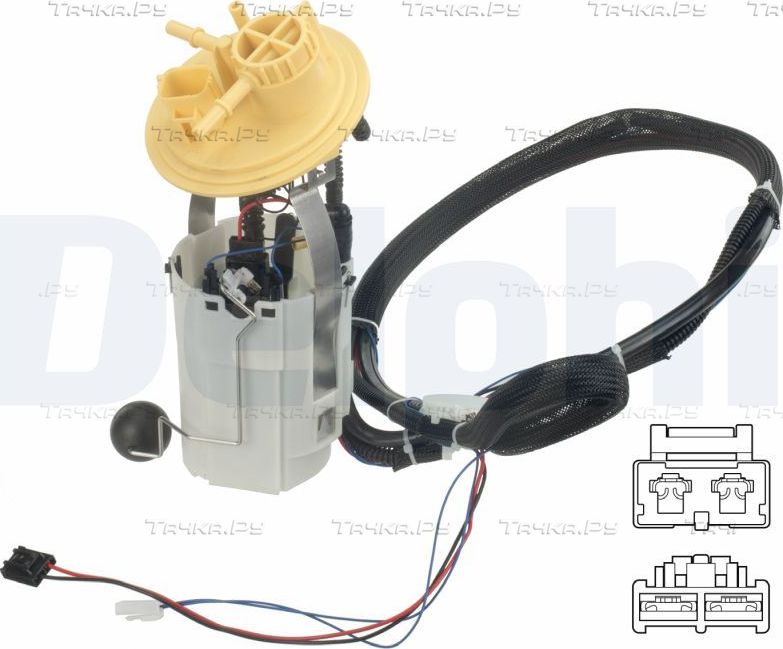 Бензонасос (топливный насос) Delphi. Артикул FG1251-12B1
