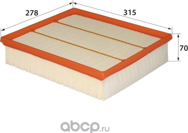 A-255E 003-094-75-04 (фильтр воздушный) (RB-Exide). Артикул A255E