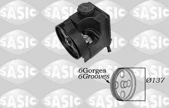 Насос ГУР Sasic для Citroen Xsara 2000-2005. Артикул 7070055