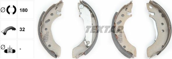 Тормозные колодки Textar. Артикул 91043700