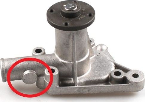 Помпа (водяной насос) Hepu для MG Metro 1982-1990. Артикул P1022
