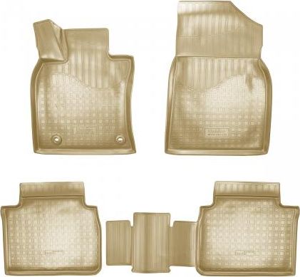 Коврики Норпласт для салона Toyota Camry 70 (V70, XV70) 2017-2026 Бежевые. Артикул NPA11-C88-100Beige