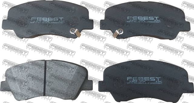 Тормозные колодки Febest передние для Hyundai Elantra V (MD) 2010-2016. Артикул 1201-H5F