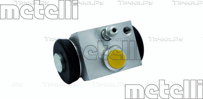 Тормозной цилиндр Metelli (алюминий) задний для Ford Fiesta VI 2008-2019. Артикул 04-0973