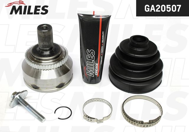 Шрус наружный (граната) Miles передний для Volvo S60 I 2000-2010. Артикул GA20507