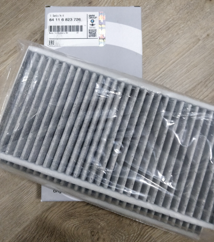 Салонный фильтр BMW. Артикул 64116823726