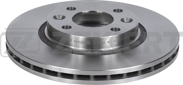 Тормозной диск Zekkert передний для Renault Logan II 2011-2026. Артикул BS-5890