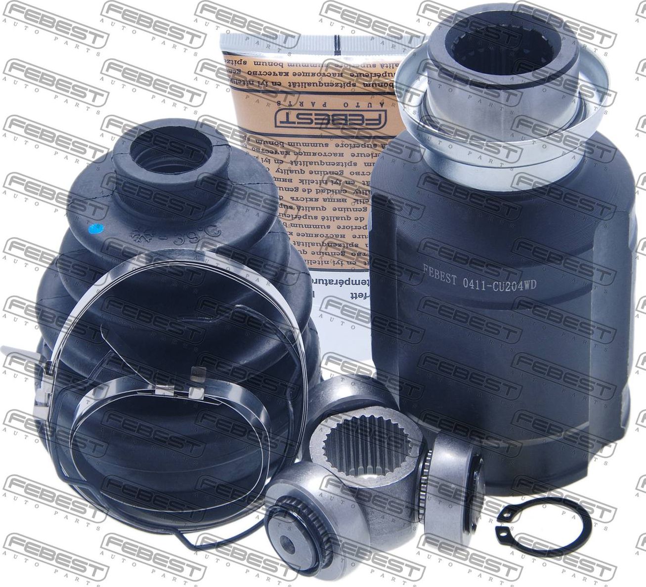 Шрус внутренний (граната) Febest. Артикул 0411-CU204WD