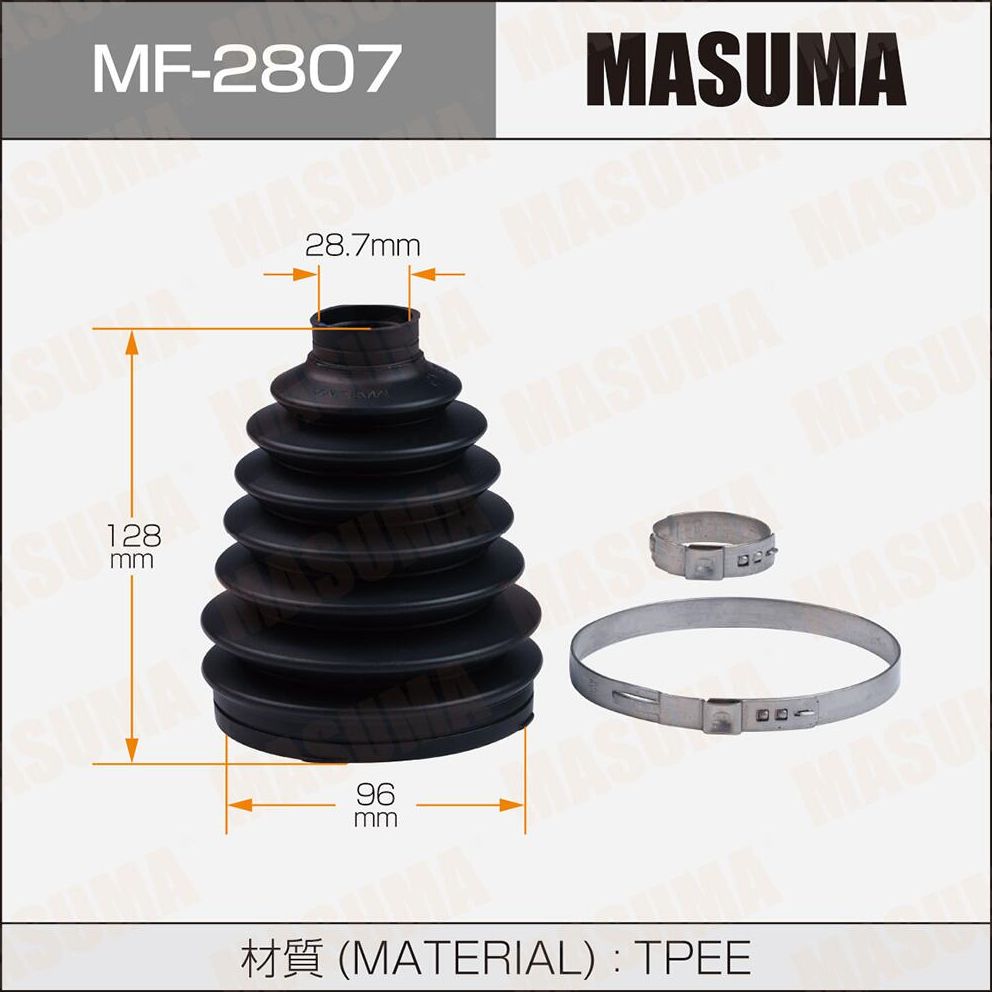 Пыльник шруса (комплект) Masuma. Артикул MF-2807