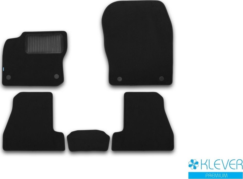 Коврики Klever Premium для салона Ford Focus III седан 2015-2026. Артикул KVR03166822110kh
