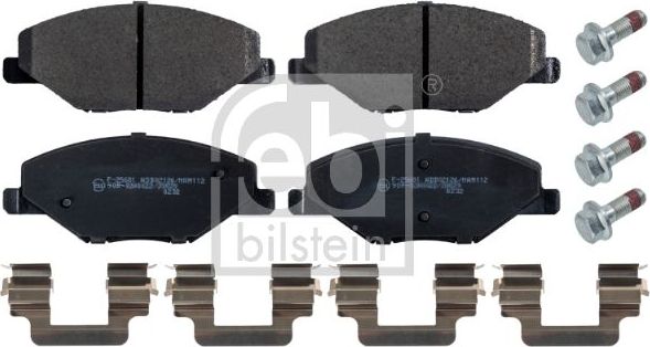 Тормозные колодки Febi Bilstein. Артикул 171000