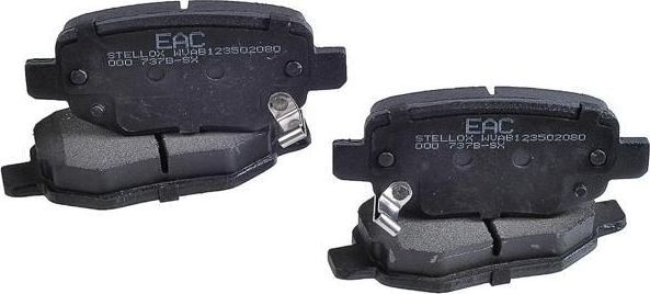 Тормозные колодки Stellox задние для Chery IndiS (S18D) I 2010-2015. Артикул 000 737B-SX