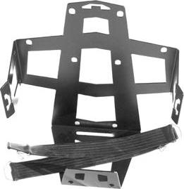 Кронштейн канистры OJ для установки на калитку стандартной 20-ти литровой канистры (резиновые стяжки в комплекте). Артикул 14.111.01