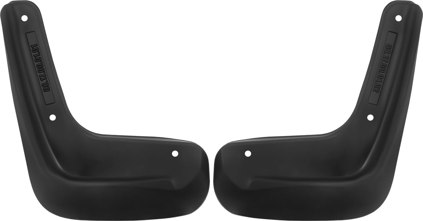 Брызговики Frosch (в пакете) передняя пара для Chevrolet Aveo II седан 2012-2026. Артикул NLF.08.17.F10