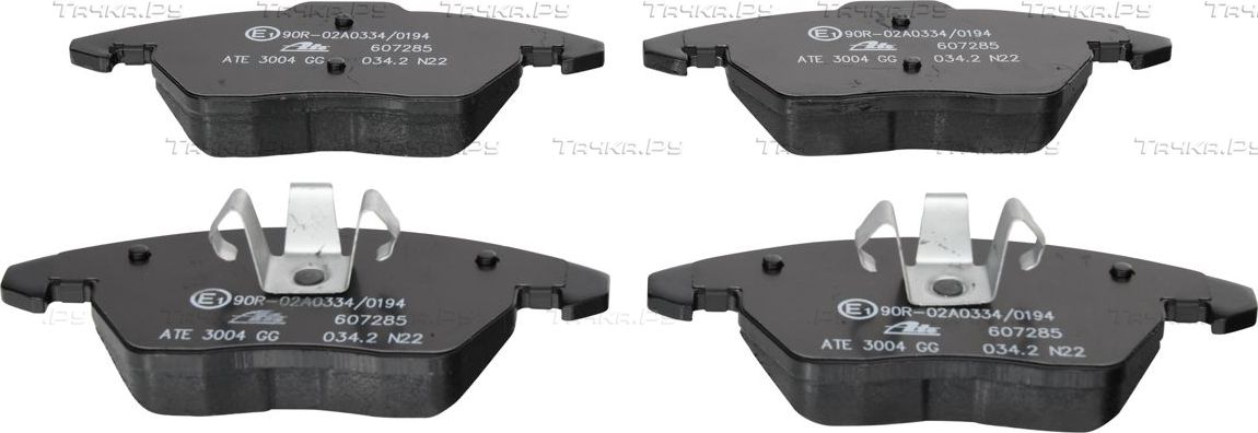 Тормозные колодки ATE передние для Volkswagen Jetta VII 2017-2026. Артикул 13.0460-7285.2