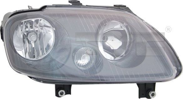 Фара передняя основная TYC правая для Volkswagen Caddy III 2004-2010. Артикул 20-0759-15-2