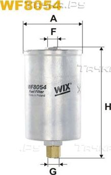 Топливный фильтр WIX Filters для Audi S2 I 1990-1996. Артикул WF8054
