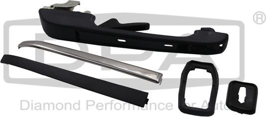 Ручка двери DPA задняя левая для Volkswagen Scirocco II 1983-1989. Артикул 88390135502