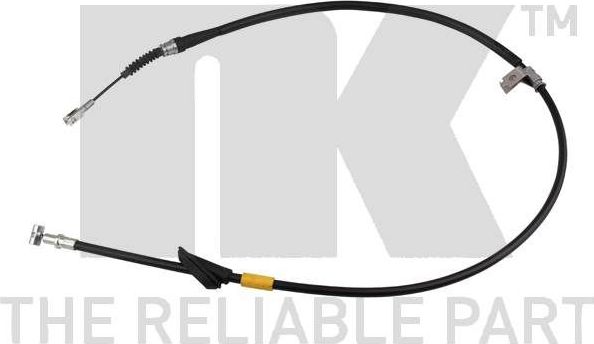 Трос ручника (тросик ручного тормоза) NK. Артикул 905215