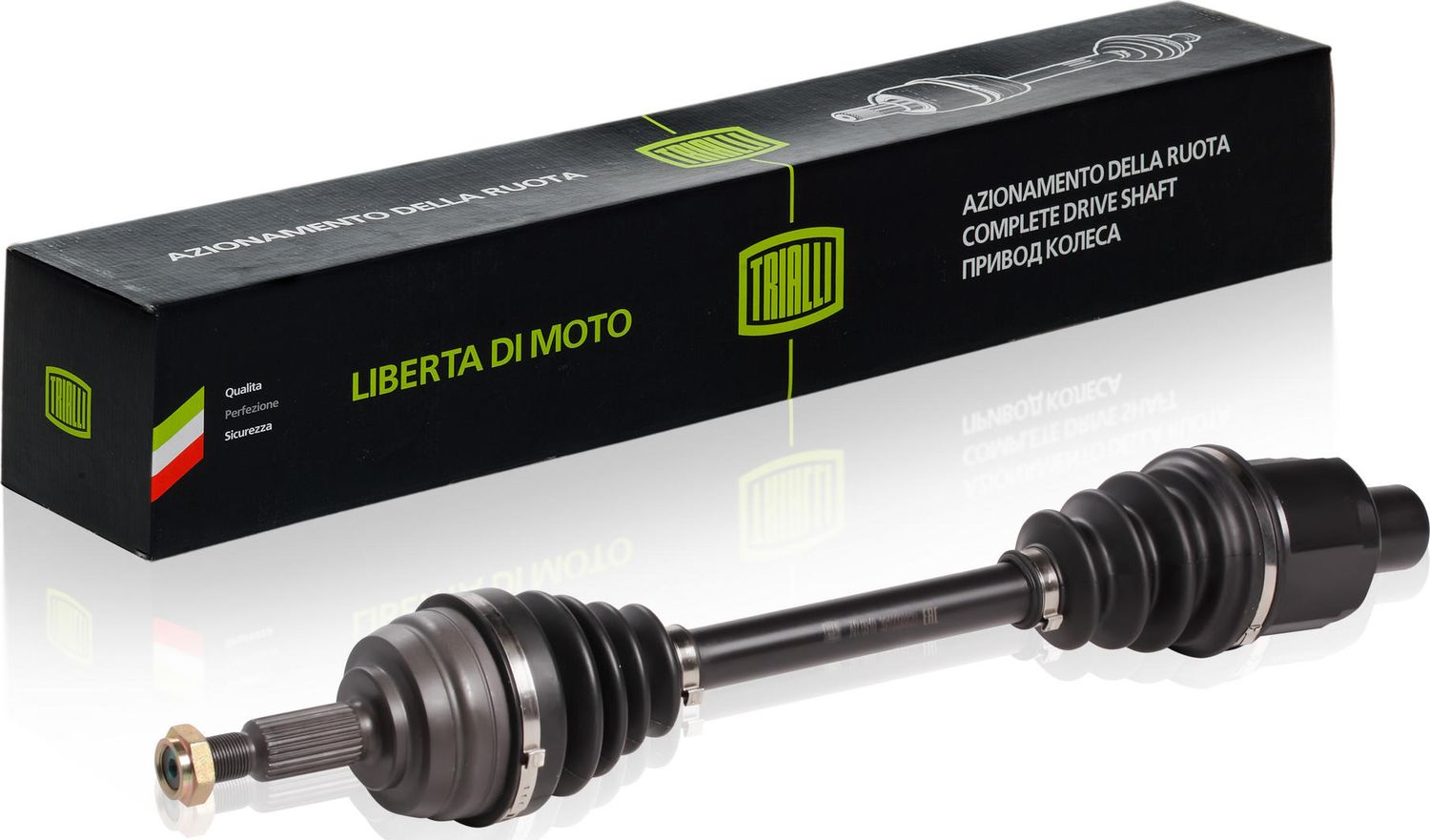 Полуось (привод в сборе, приводной вал) Trialli. Артикул AR 0910