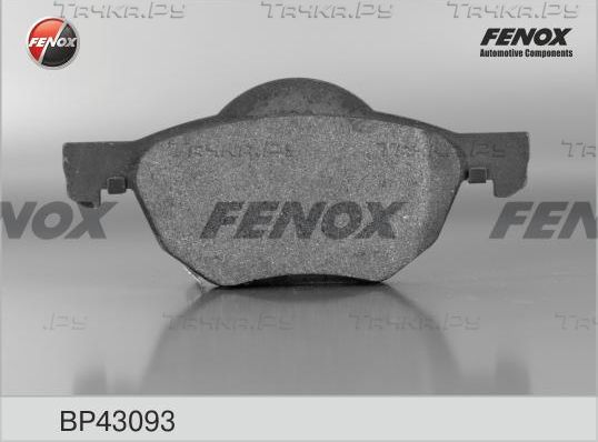 Тормозные колодки Fenox. Артикул BP43093