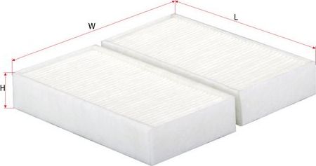 Салонный фильтр Sakura. Артикул CA-30990-S