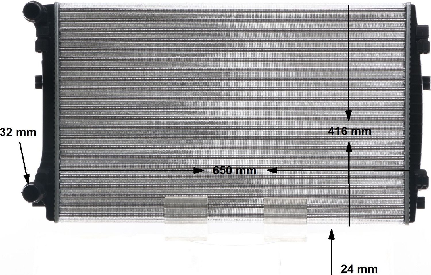 Радиатор охлаждения двигателя Mahle Behr. Артикул CR 2054 001S