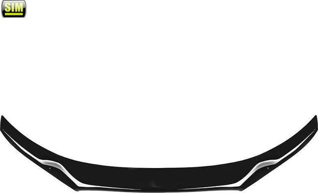 Дефлектор SIM для капота Hyundai Santa Fe II 2006-2012. Артикул SHYSAN0512