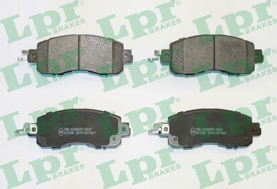 Тормозные колодки LPR. Артикул 05P1867