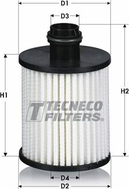 Масляный фильтр  Tecneco Filters. Артикул OL2156E