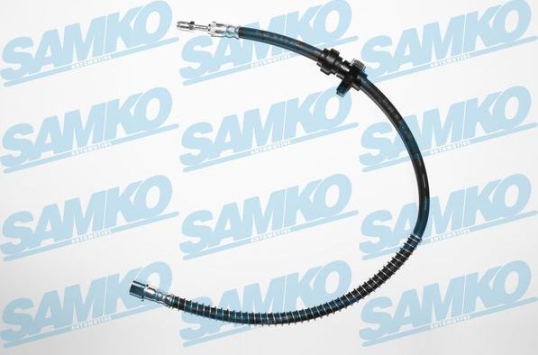 Тормозной шланг Samko задний левый для Citroen C6 2005-2012. Артикул 6T47876