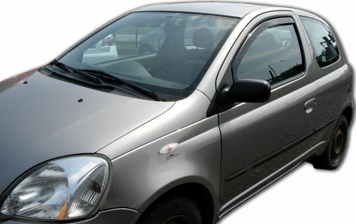 Дефлекторы Heko для окон Toyota Vitz I 3-дв. 2001-2005. Артикул 29333