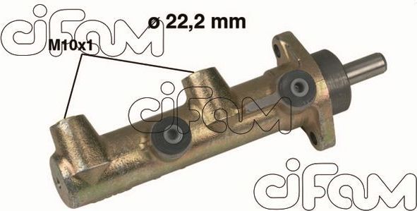 Тормозной цилиндр главный Cifam (Чугун). Артикул 202-238